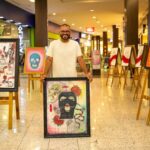 Adan Cardoso assina a exposição Fragmentos no Shopping Via Catarina