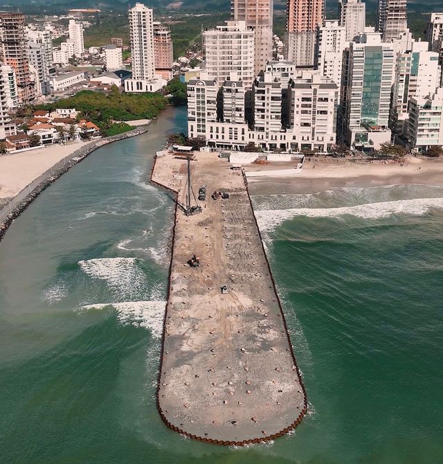 Obra do Píer avança