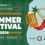 Sommer Festival 2026 confirma shows em Blumenau e traz Menos é Mais