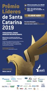 Convite Prêmio Líderes de Santa Catarina 2019