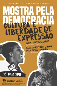 Convite WEB Mostra pela democracia