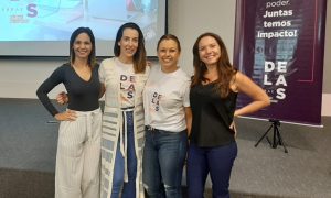 dealizadoras do evento.