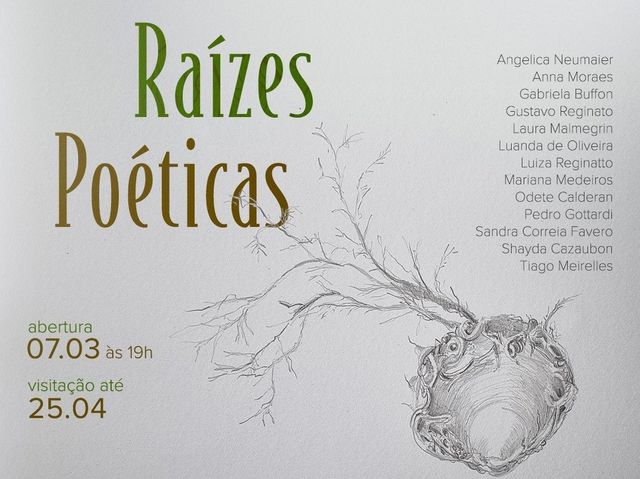 exposição Raízes Poéticas