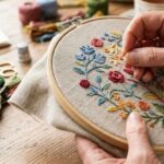 Oficina gratuita que une literatura e bordado